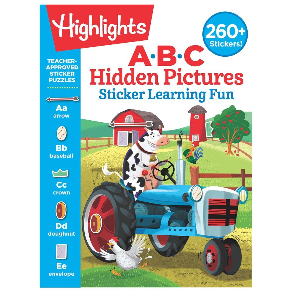 ABC Hidden Pictures Sticker Learning Fun