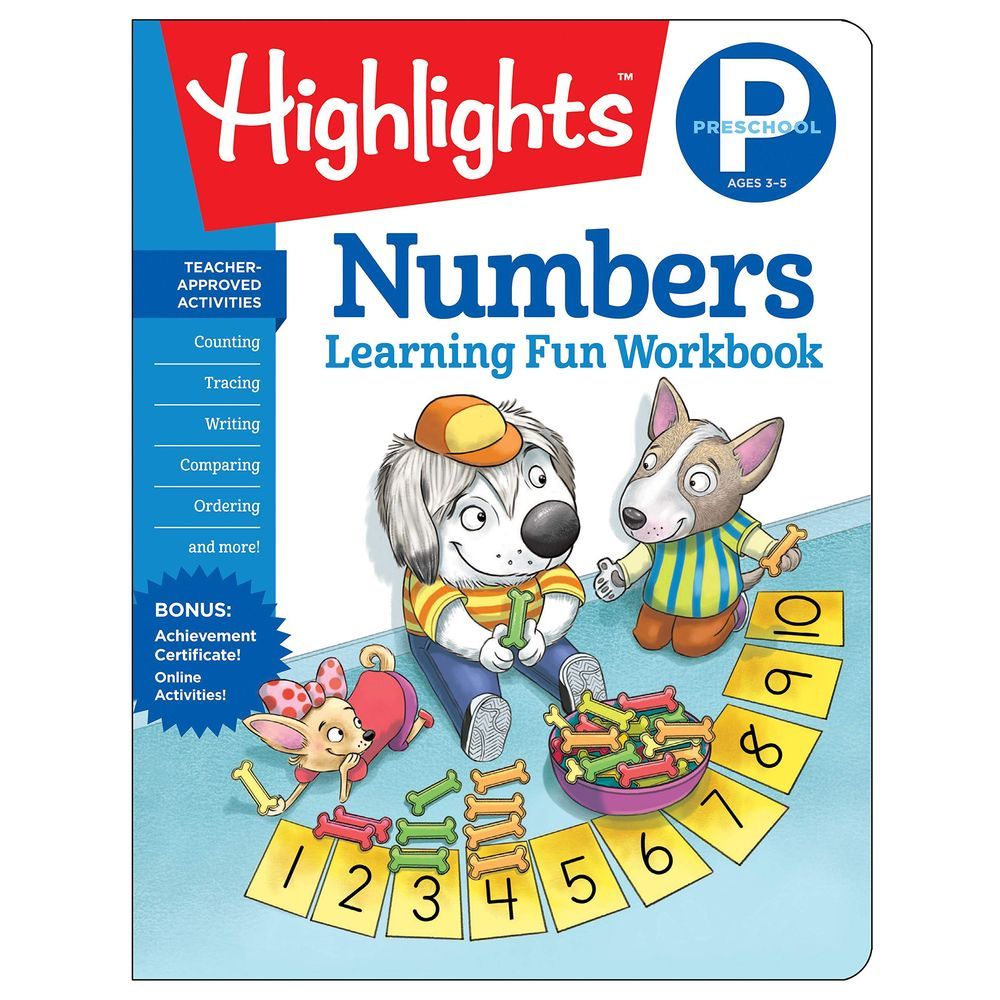 Preschool Numbers : Highlights Hidden Pictures