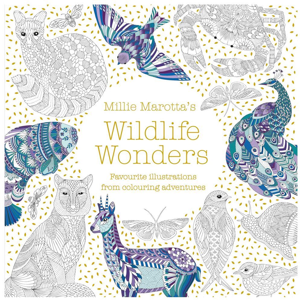 Millie Marotta's Wildlife Wonders Colouring Book