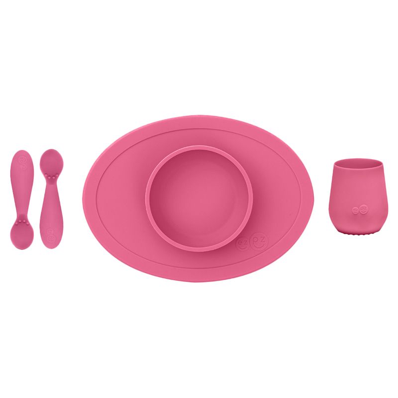 Ezpz - First Food Set - Pink