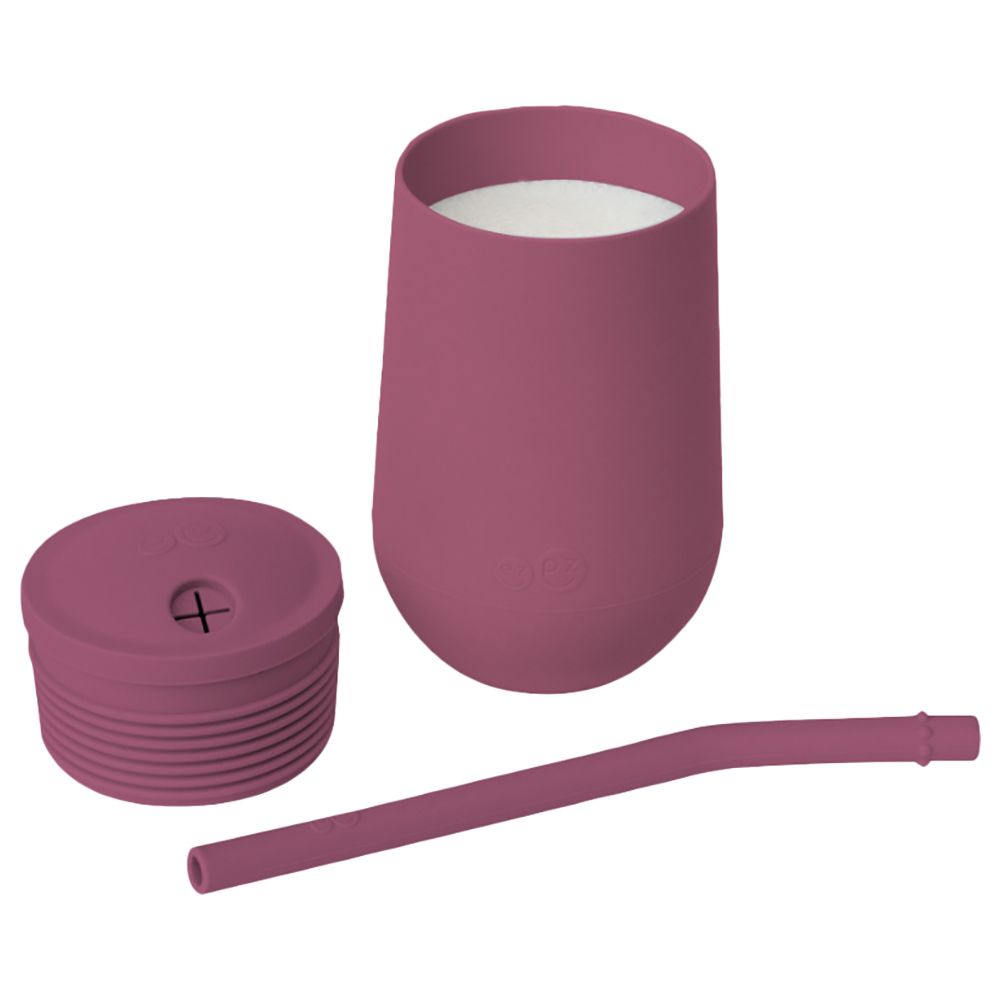 Ezpz - Happy Cup & Straw System - Mauve