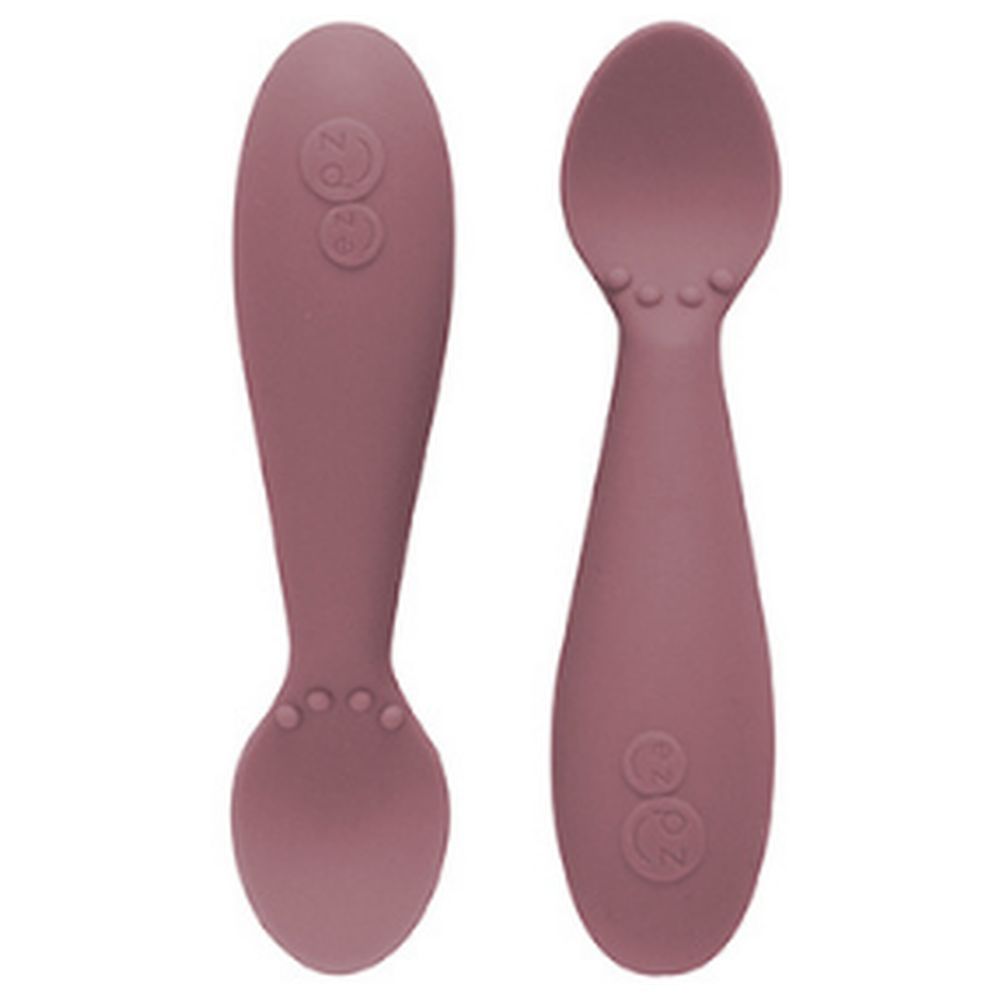 Ezpz - Tiny Spoon Set of 2 - Mauve