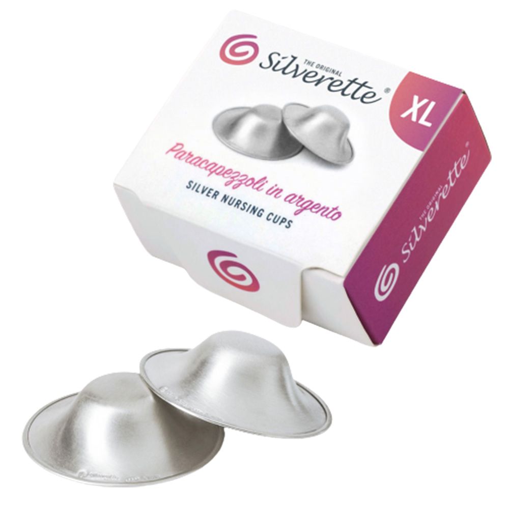 Silverette - Silver Nursing Cups - XL