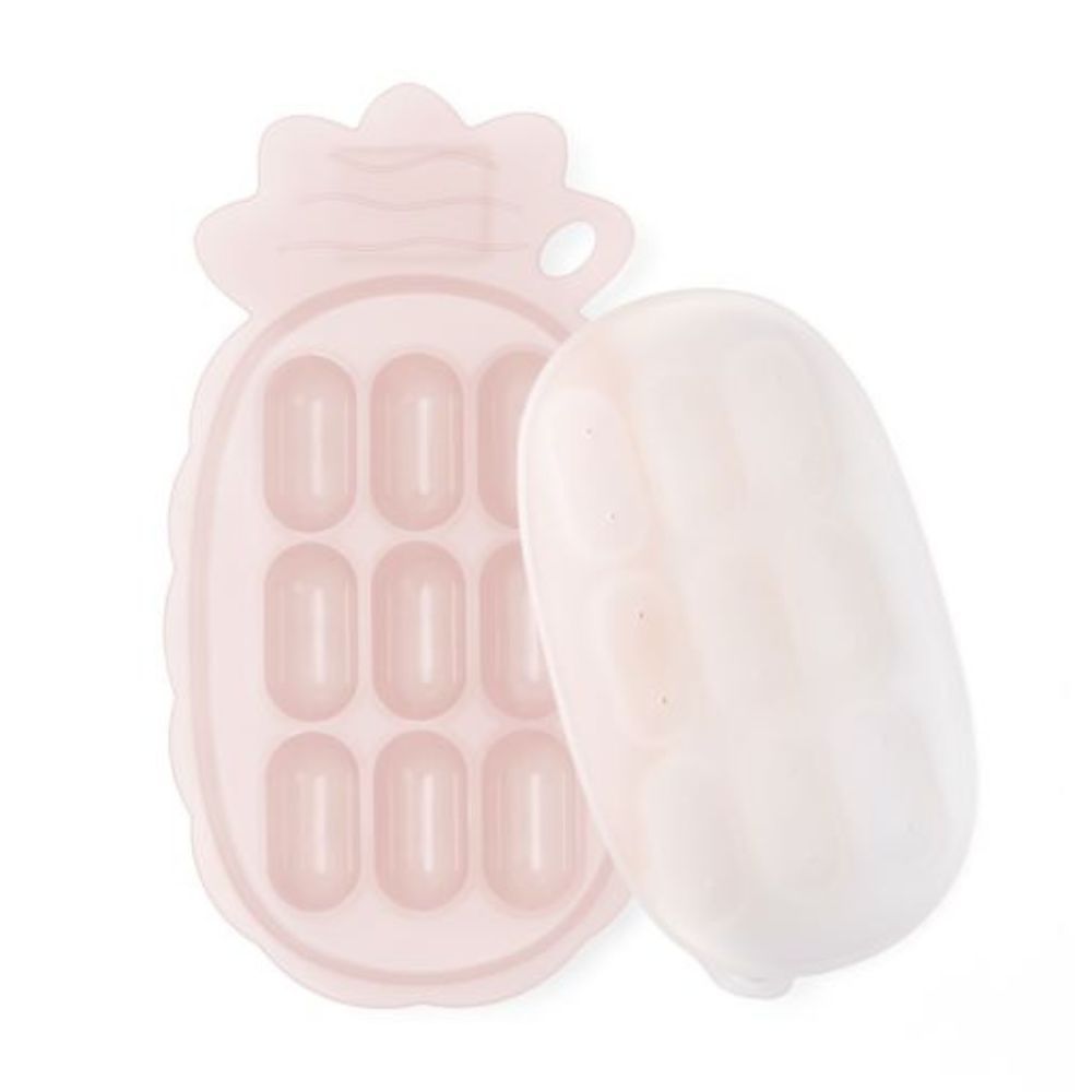 Haakaa - Pineapple Silicone Nibble Tray - Blush