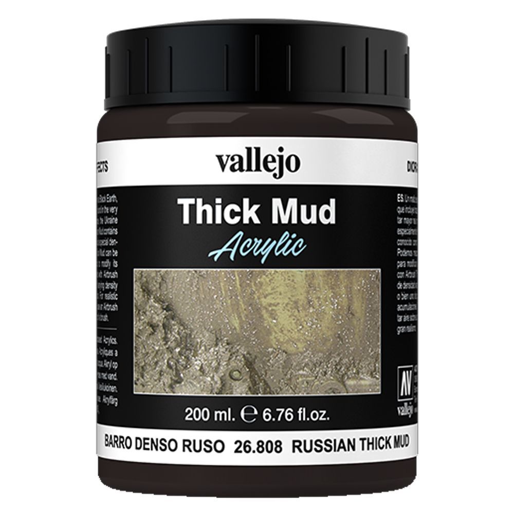 Vallejo - 26.808 Thick Mud 200ml - Russian