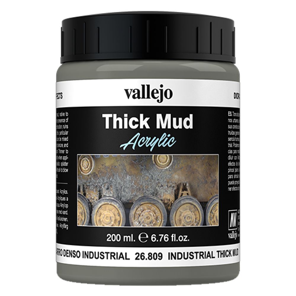 Vallejo - 26.809 Thick Mud 200ml - Industrial