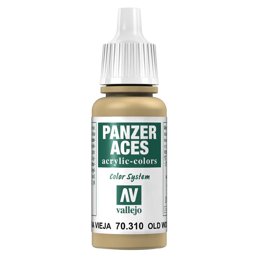 Vallejo - 70.310 Panzer Aces Paint 17ml - Old Wood