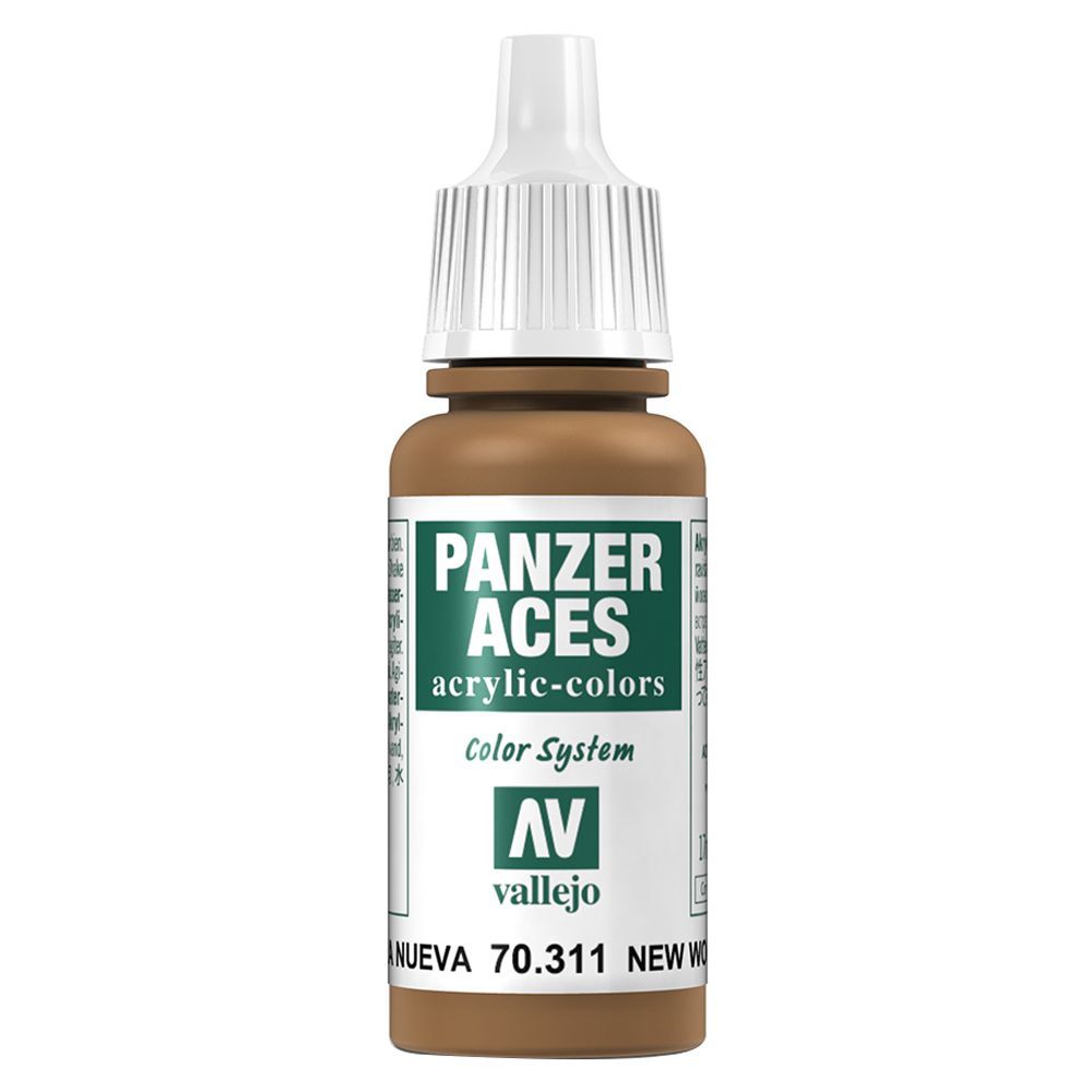 Vallejo - 70.311 Panzer Aces Paint 17ml - New Wood