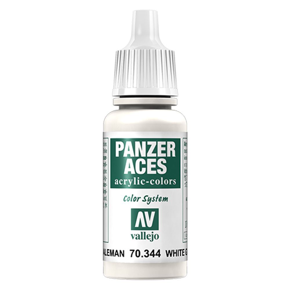 Vallejo - 70.344 Panzer Aces 17ml - German White Tank Crew