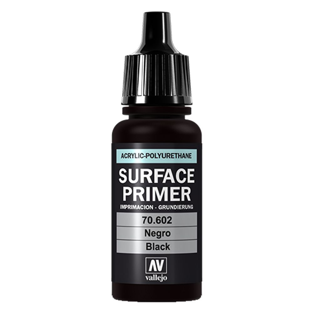 Vallejo - 70.602 Surface Primer 17ml - Black