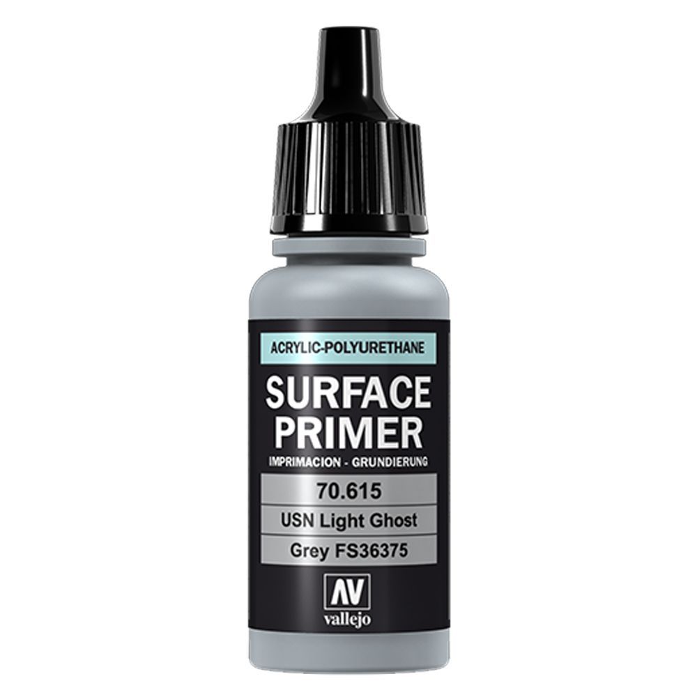 Vallejo - 70.615 Surface Primer 17ml - USN Light Ghost Grey