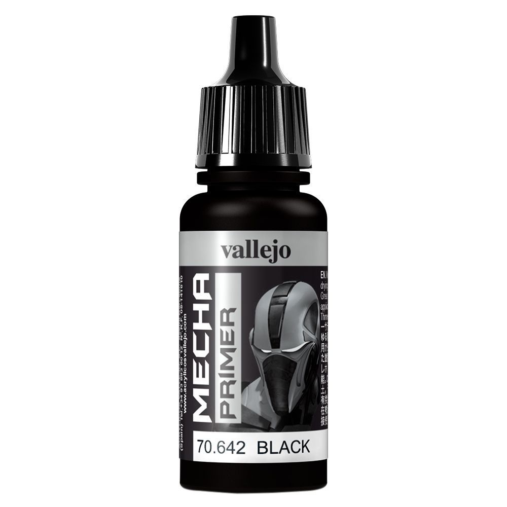 Vallejo - 70.642 Mecha Primer 17ml - Black