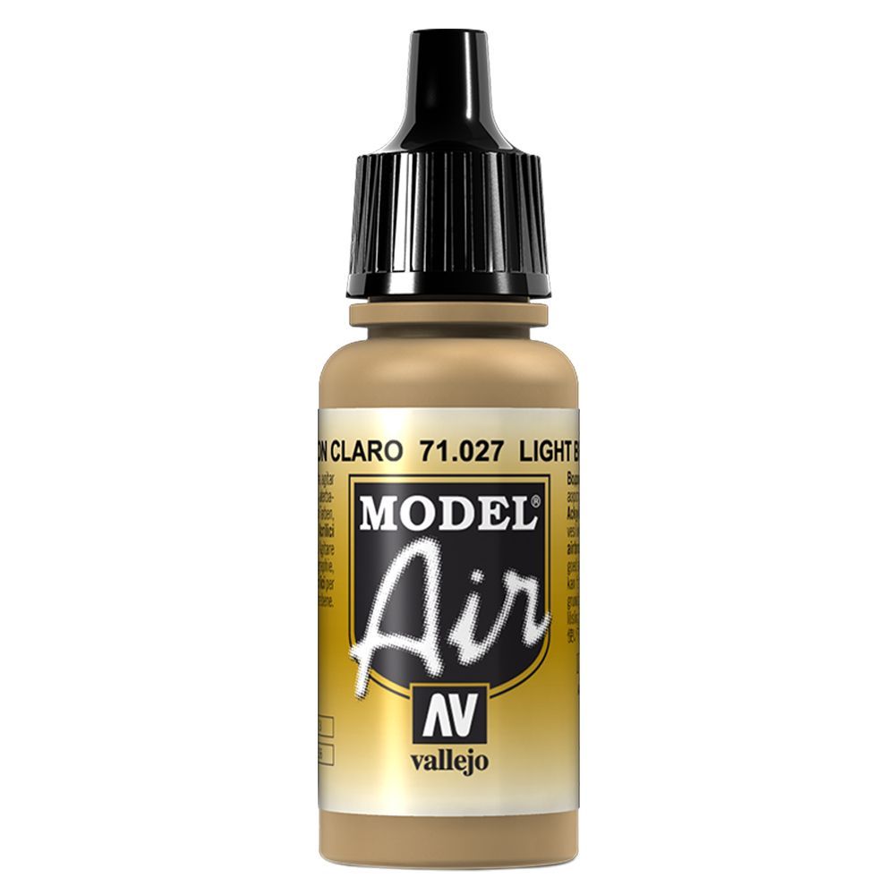 Vallejo - 71.027 Model Air Paint 17ml - Light Brown