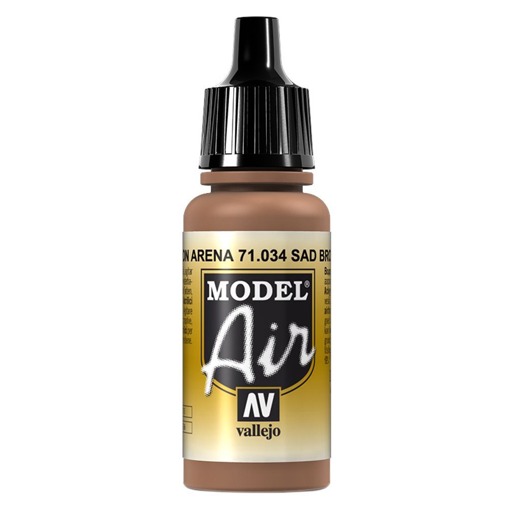 Vallejo - 71.034 Model Air Paint 17ml - Sand Brown