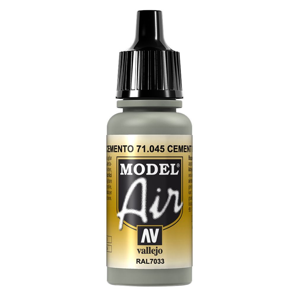 Vallejo - 71.045 Model Air Paint 17ml - Cement Grey