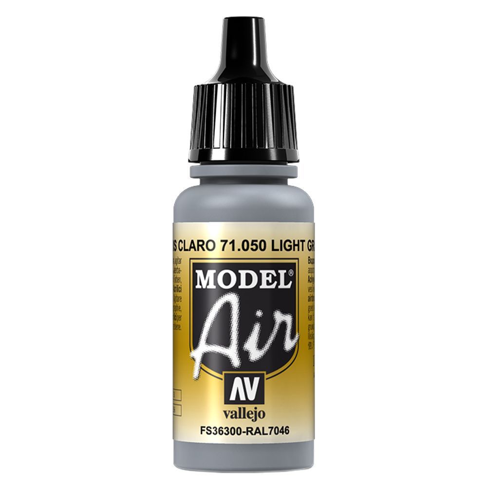 Vallejo - 71.050 Model Air Paint 17ml - Light Grey