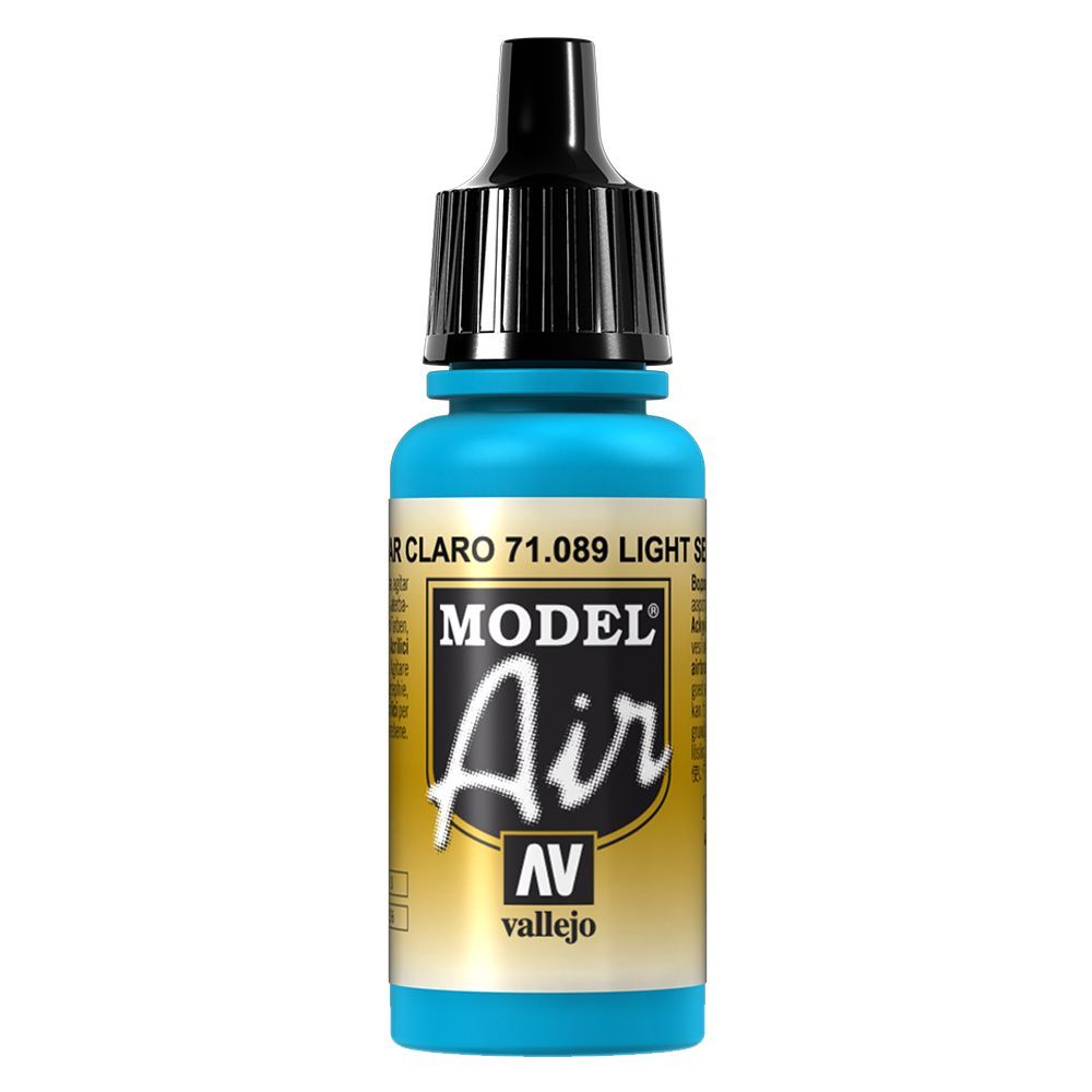 Vallejo - 71.089 Model Air Paint 17ml - Light Sea Blue