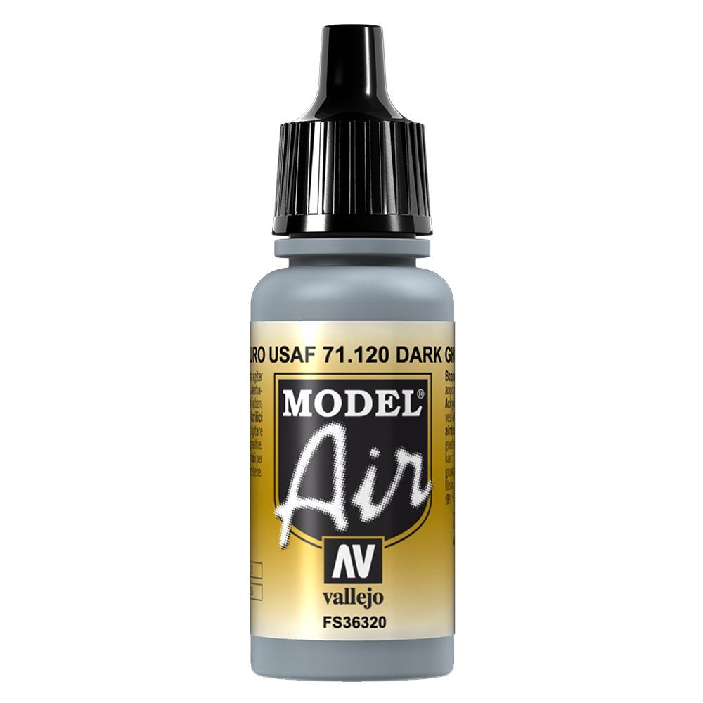 Vallejo - 71.120 Model Air Paint 17ml - Dark Ghost Grey