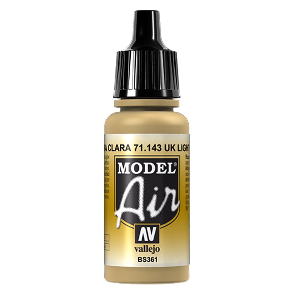 Vallejo - 71.143 Model Air Paint 17ml - UK Light Stone