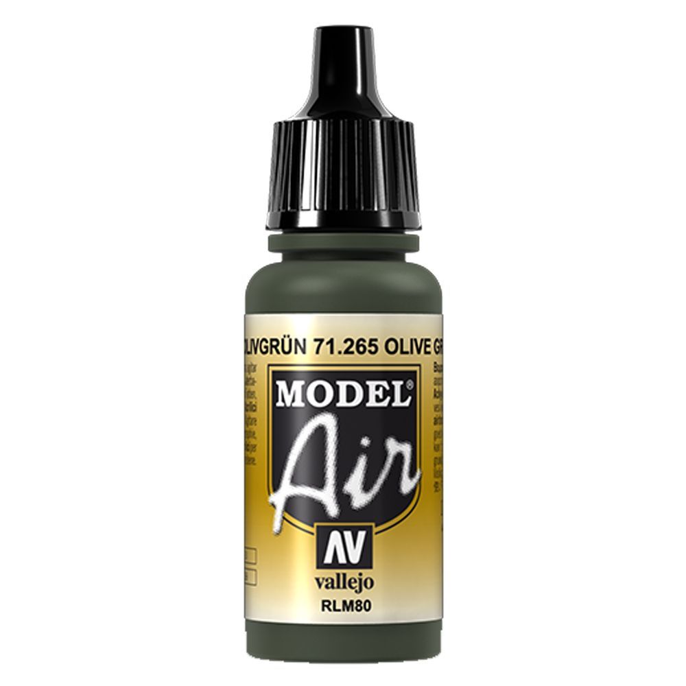 Vallejo - 71.265 Model Air Paint 17ml - Olive Green RLM80