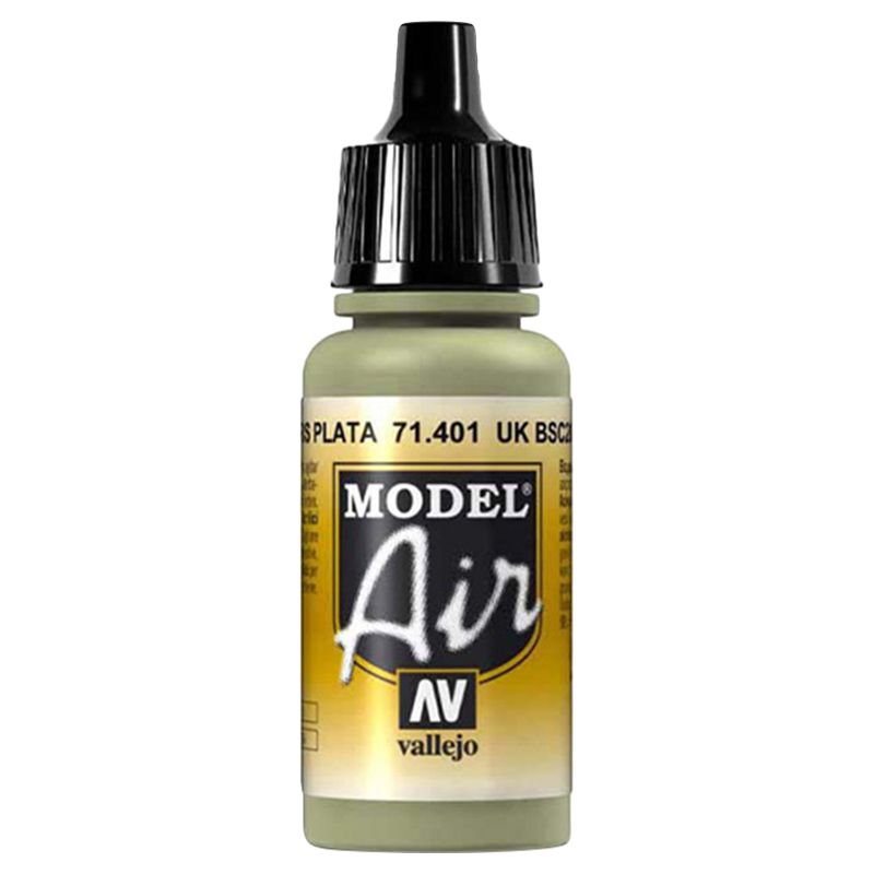 Vallejo - 71.401 Model Air 17ml - UK Silver Grey