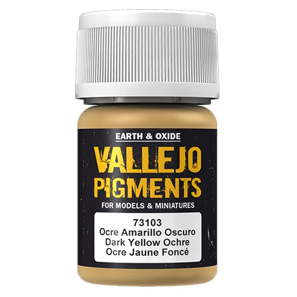 Vallejo - 73.103 Pigment 35ml - Dark Yellow Ocre