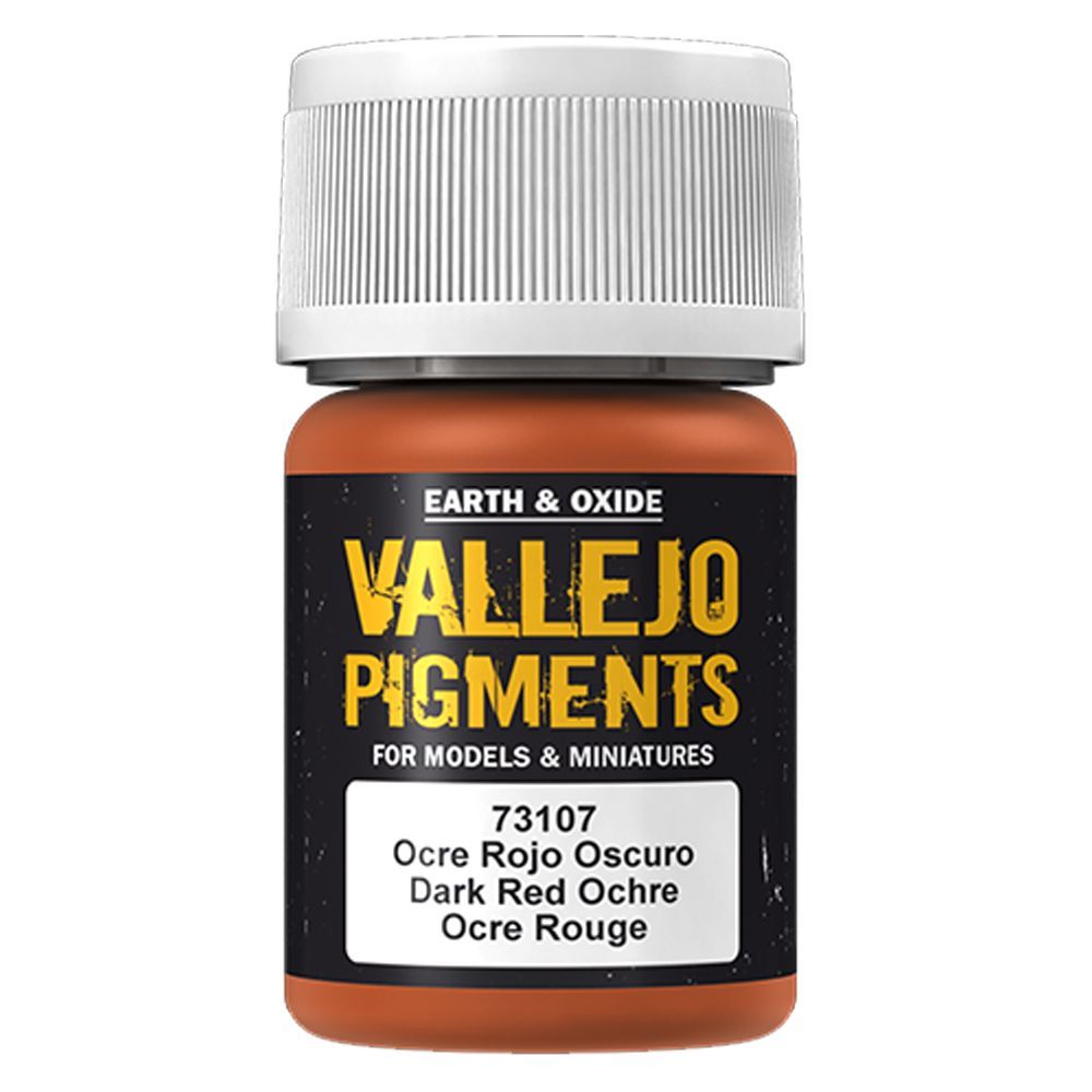 Vallejo - 73.107 Pigment 35ml - Dark Red Ocre