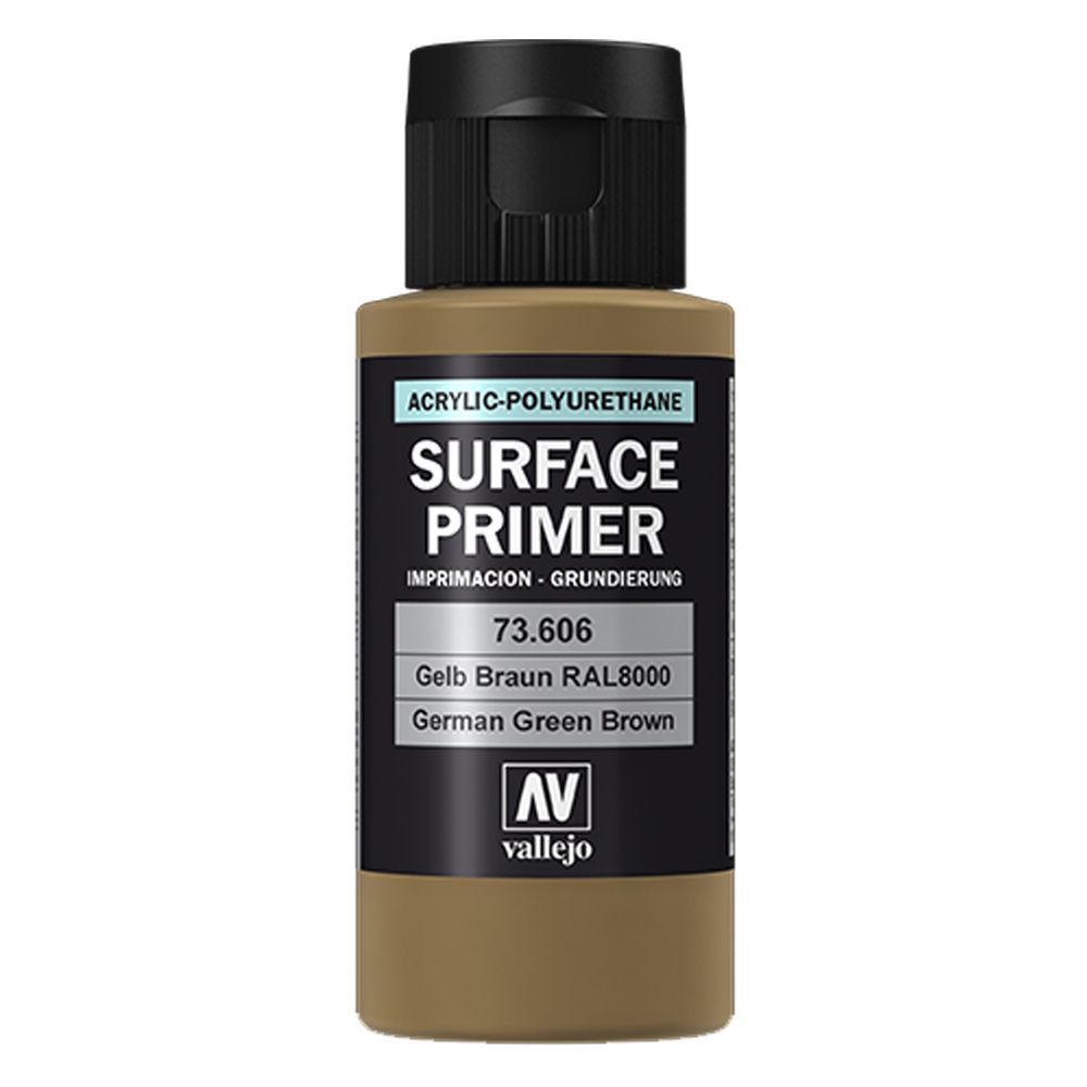 Vallejo - 73.606 Surface Paint 60ml - German Green Brown