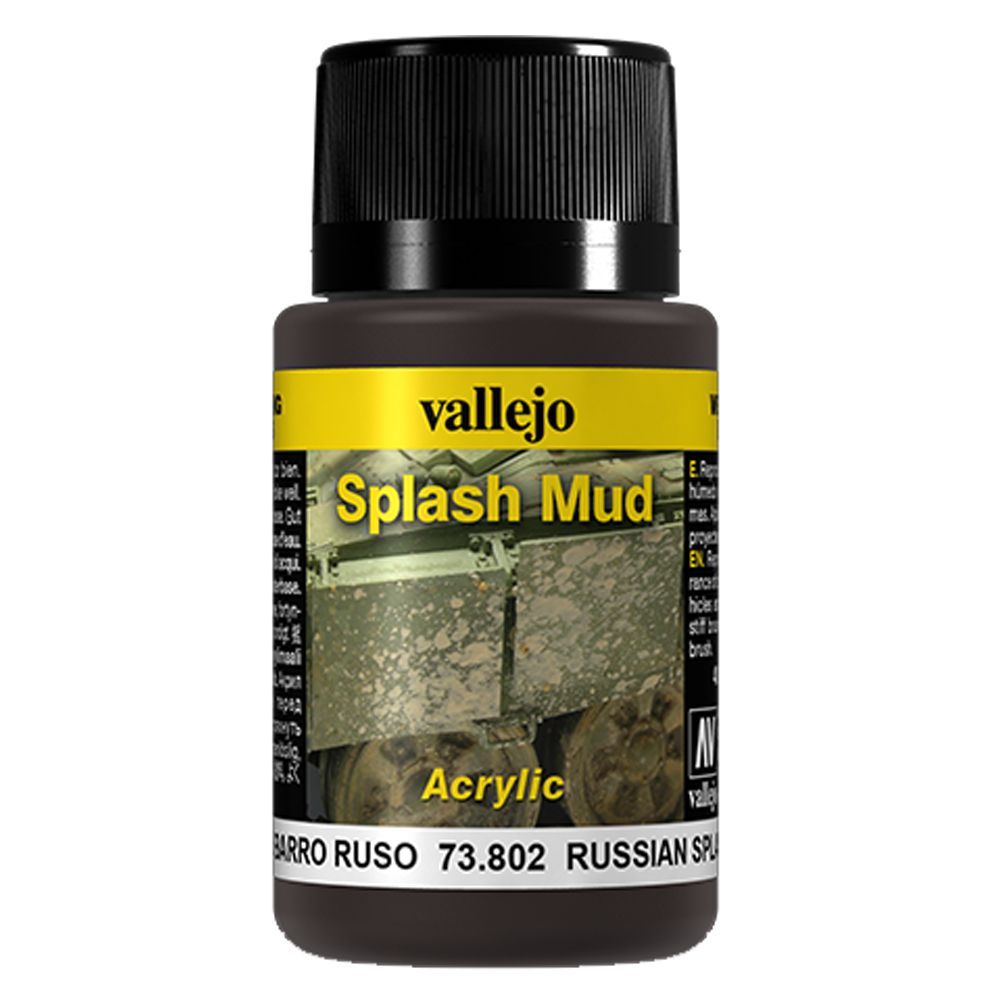 Vallejo Weathering Effects Splash Mud 40ml - Russian