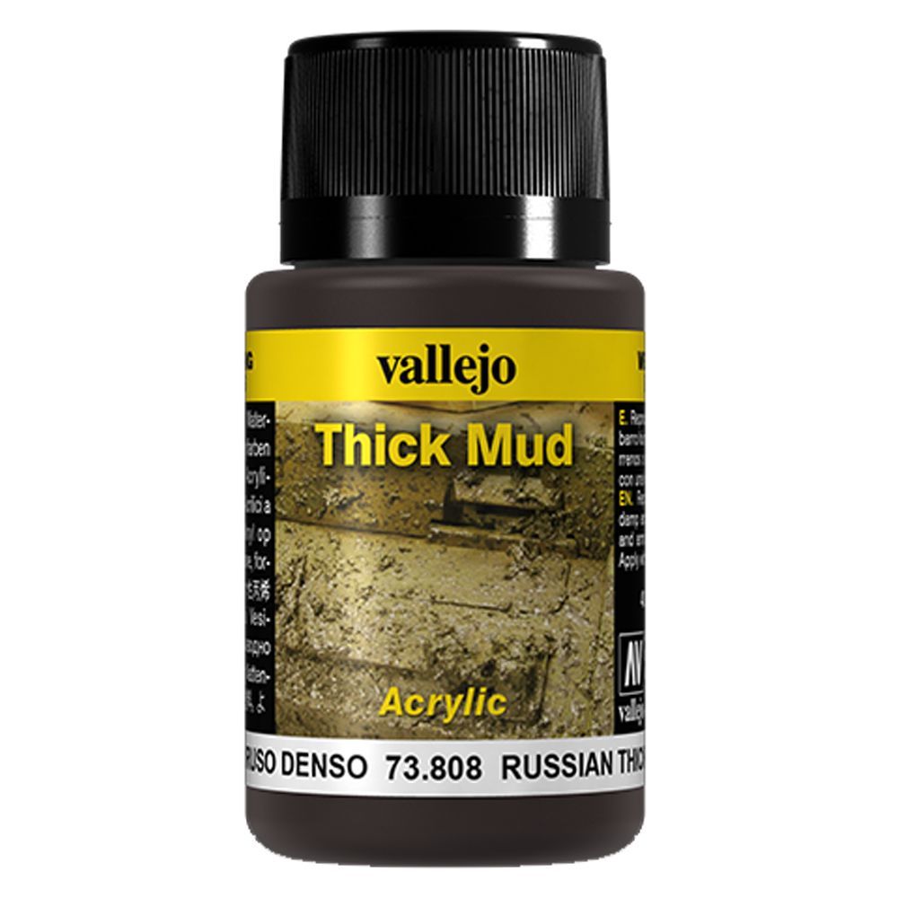 Vallejo - 73.808 Weathering Effects Thick Mud 40ml - Russian