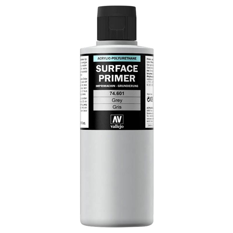 Vallejo - 74.601 Surface Primer - 200ml - Grey