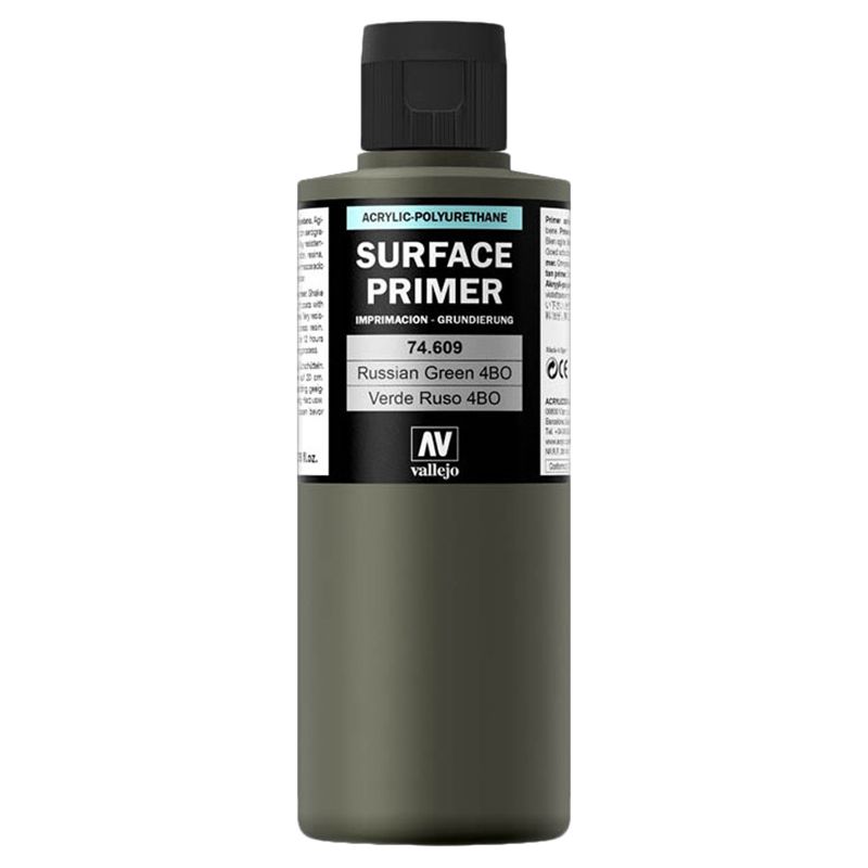 Vallejo - 74.609 Surface Primer Russian 4BO - 200ml - Green