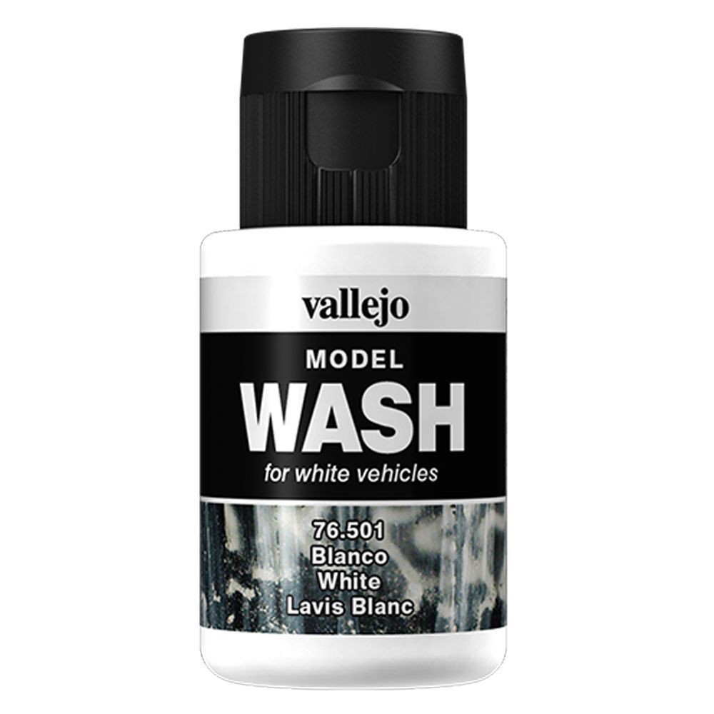 Vallejo - 76.501 Model Wash Paint 35ml - White