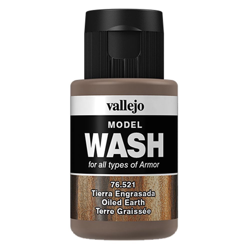 Vallejo - 76.521 Model Wash Paint 35ml - Oiled Earth