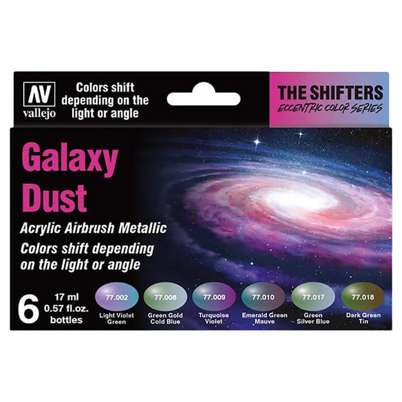 Vallejo - 77.092 Shifters Set - Galaxy Dust - 17ml - 6 pcs