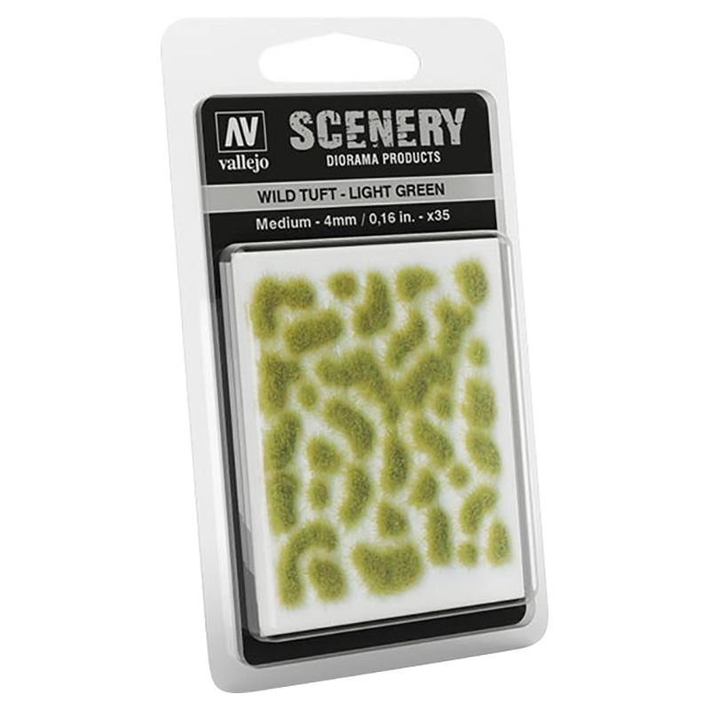 Vallejo - SC407 Scenery Wild Tuft - Medium - Light Green