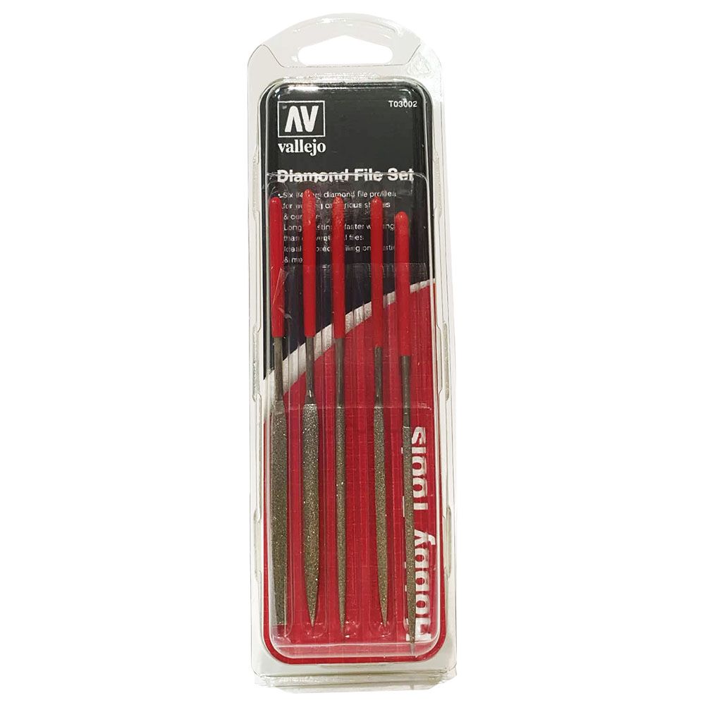 Vallejo - Diamond File Set Pack Of 5