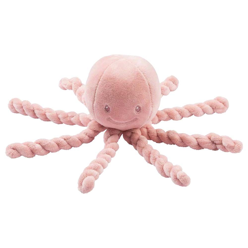 Nattou - Octopus Plush Toy - Pink