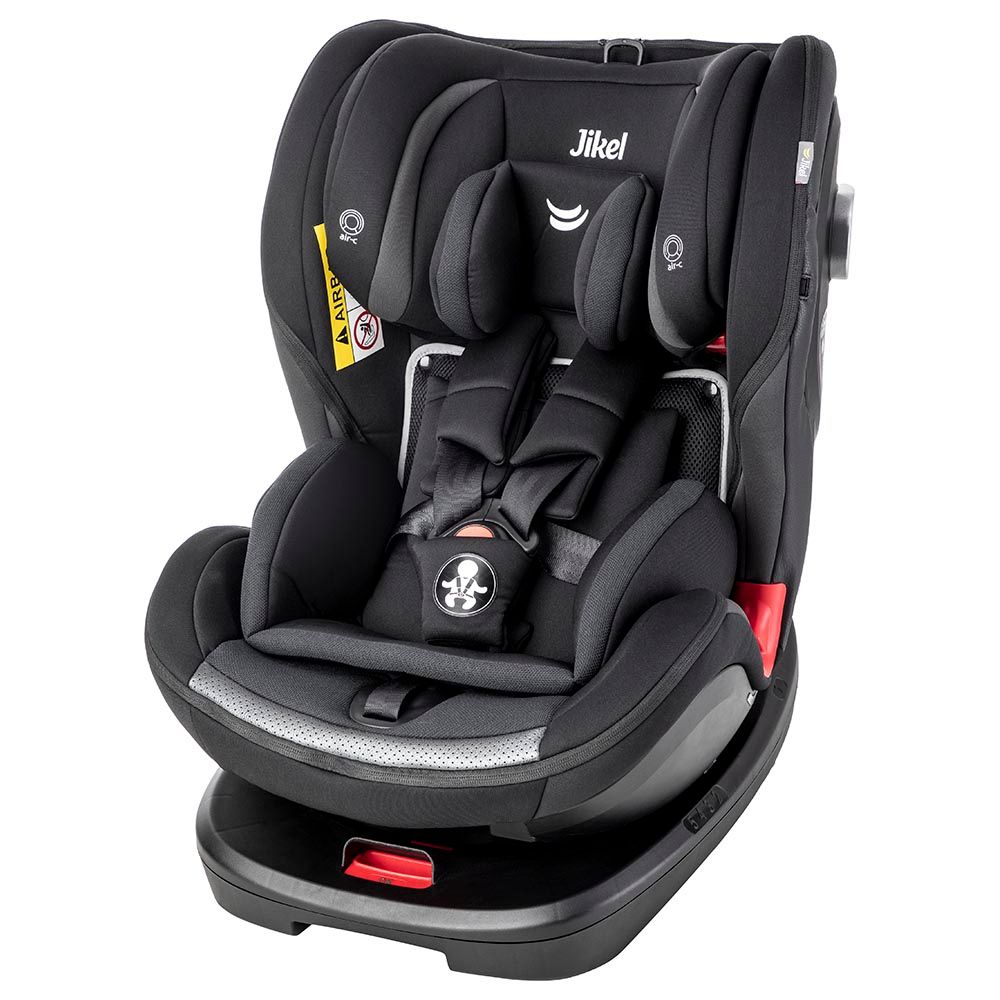 Jikel - Saturn Zip 360 Rotating IsoFix Car Seat - Black (Exclusive)