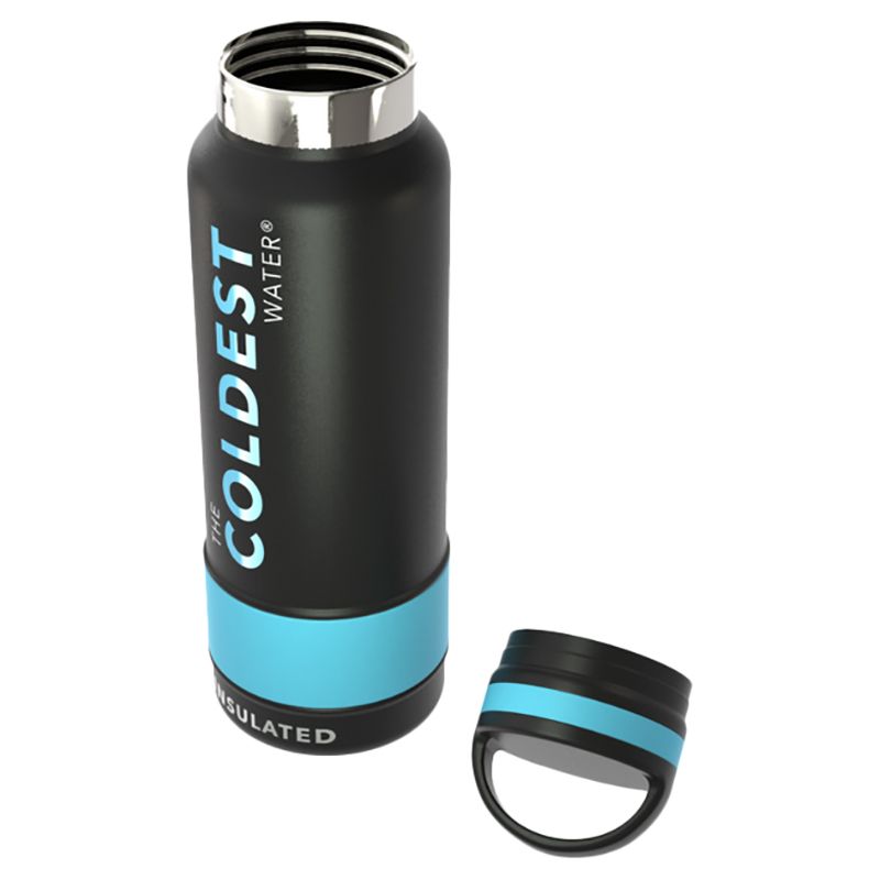 The Coldest Water - Kids Bottle - 21 Oz - Matte Black