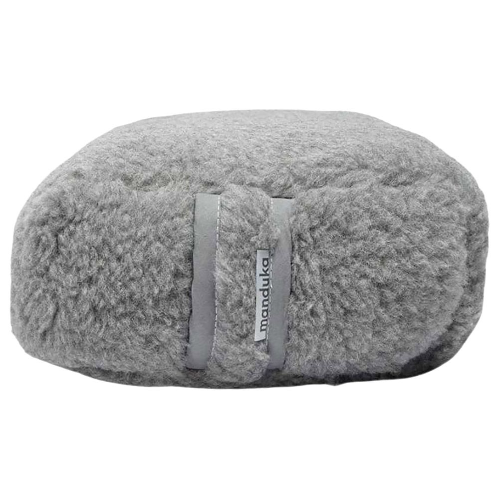 Manduka - Enlight Rectangular Bolster - Wool Grey Standard