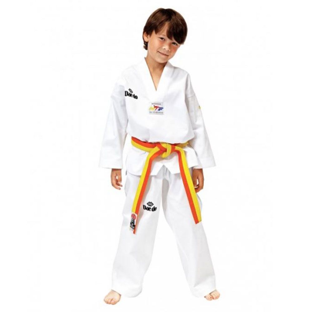 Daedo - WT Basic Dobok Embroidery - White