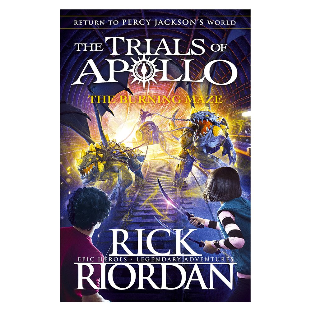 Burning Maze The Trials of Apollo