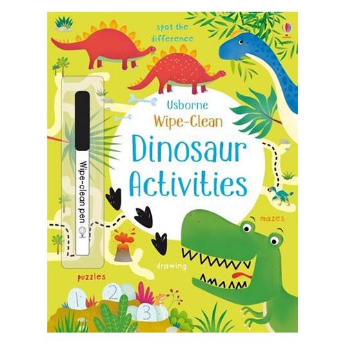 Wipe-clean Dinosaur Activities