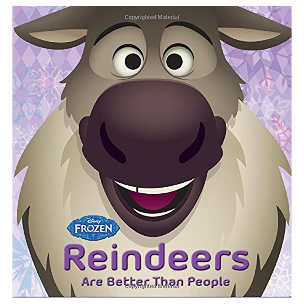 Disney Frozen Reindeers Are Better Than People Book