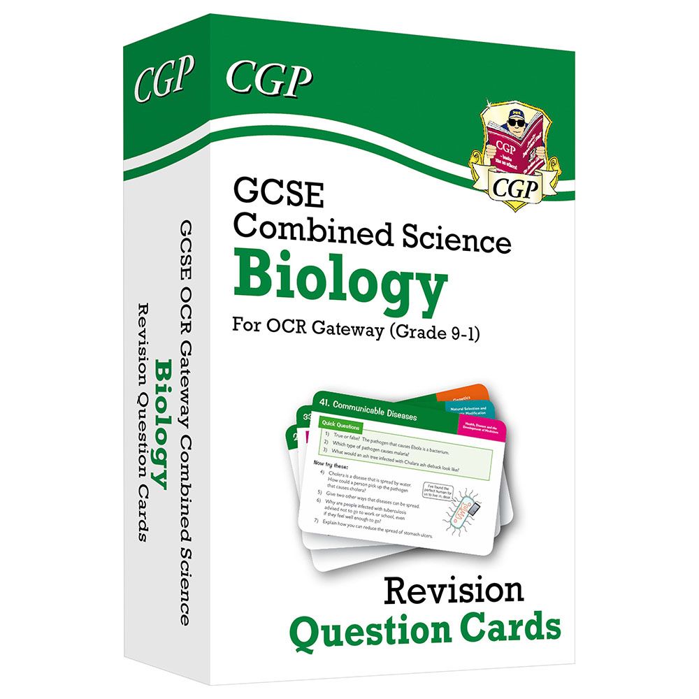 9-1 GCSE Combined Science: Biology Revision Question Cards