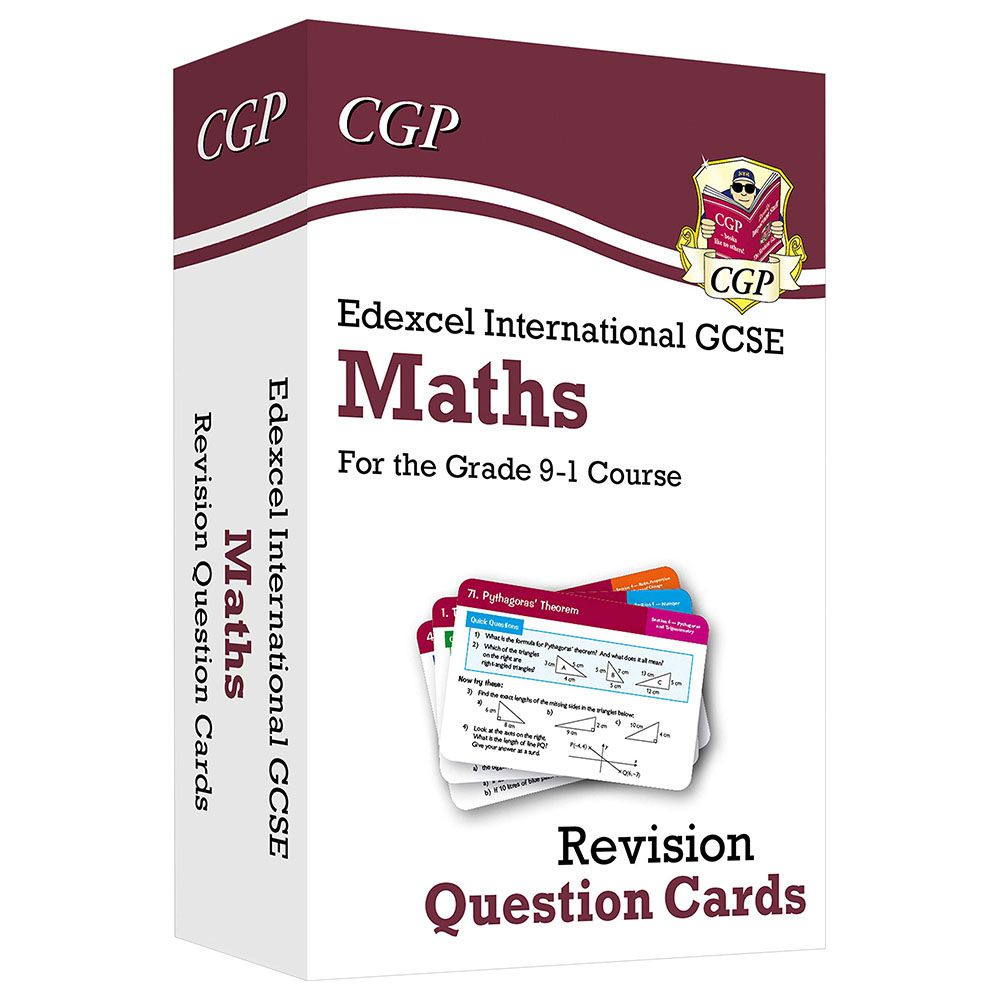 Edexcel International GCSE Math's: Revision Question Cards