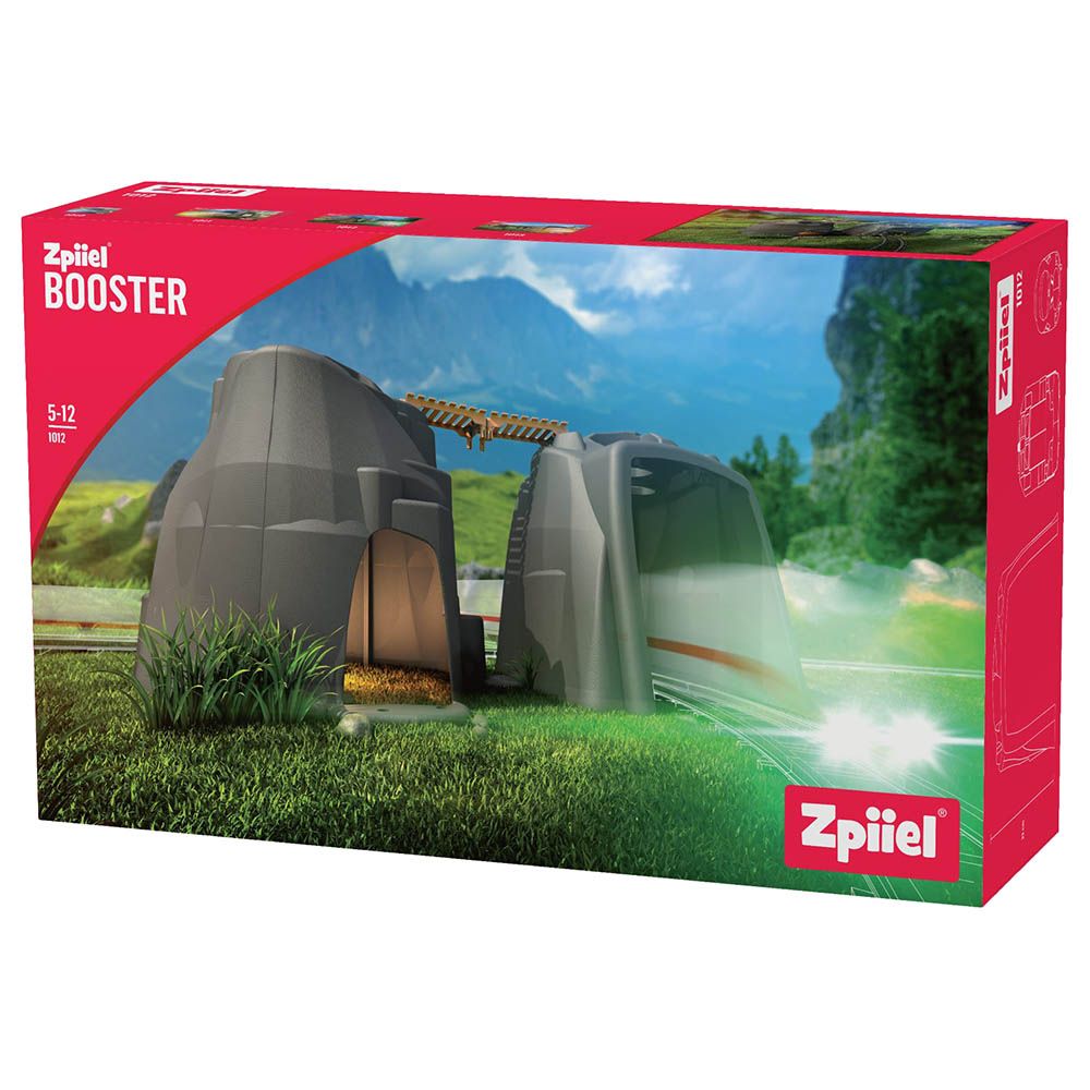 Zpiiel - Booster Mountain And Tunnel w/ Bridge Building Set 6pcs