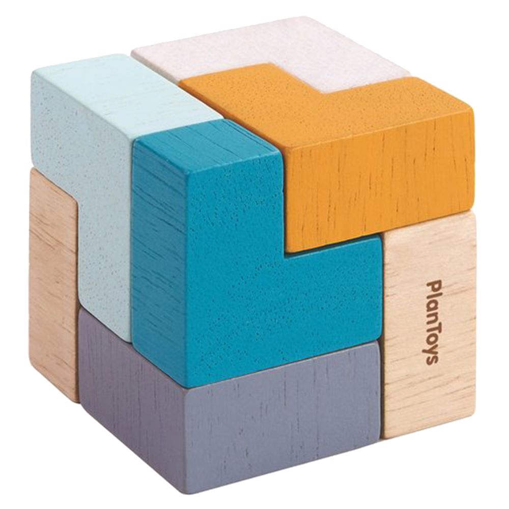 Plan Toys - 3D Puzzle Cube