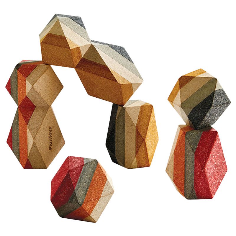 Plan Toys - Geo Stacking Rock